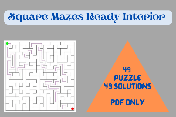 Square Shaped Puzzles Interior: Your Creative Toolkit for Mazes
