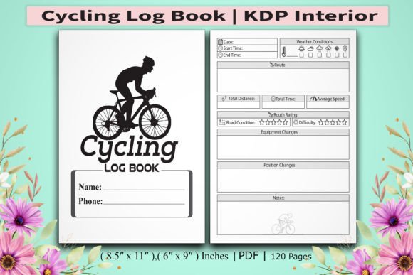 The Essential Cycling Log Book Interior for Recording Your Riding Journey